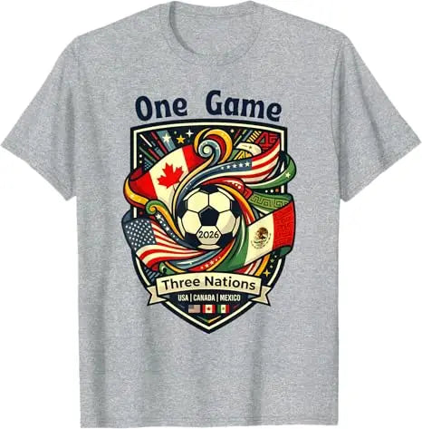 One Game. Three Nations.™ 2026 Fan T-Shirt